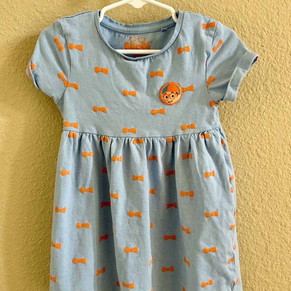 Blippi Girls 2-3 Years Dress